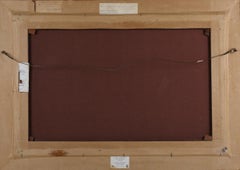 Fine Victorian Scottish Oil Painting Loch Lomond with Ben Lomond Mountain