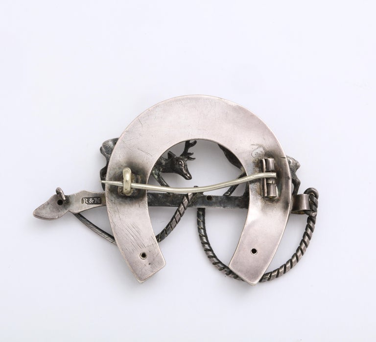 Broche Cheval En Sterling Silver (argent 925) - Neuf Sans Emballage - Pour Femme