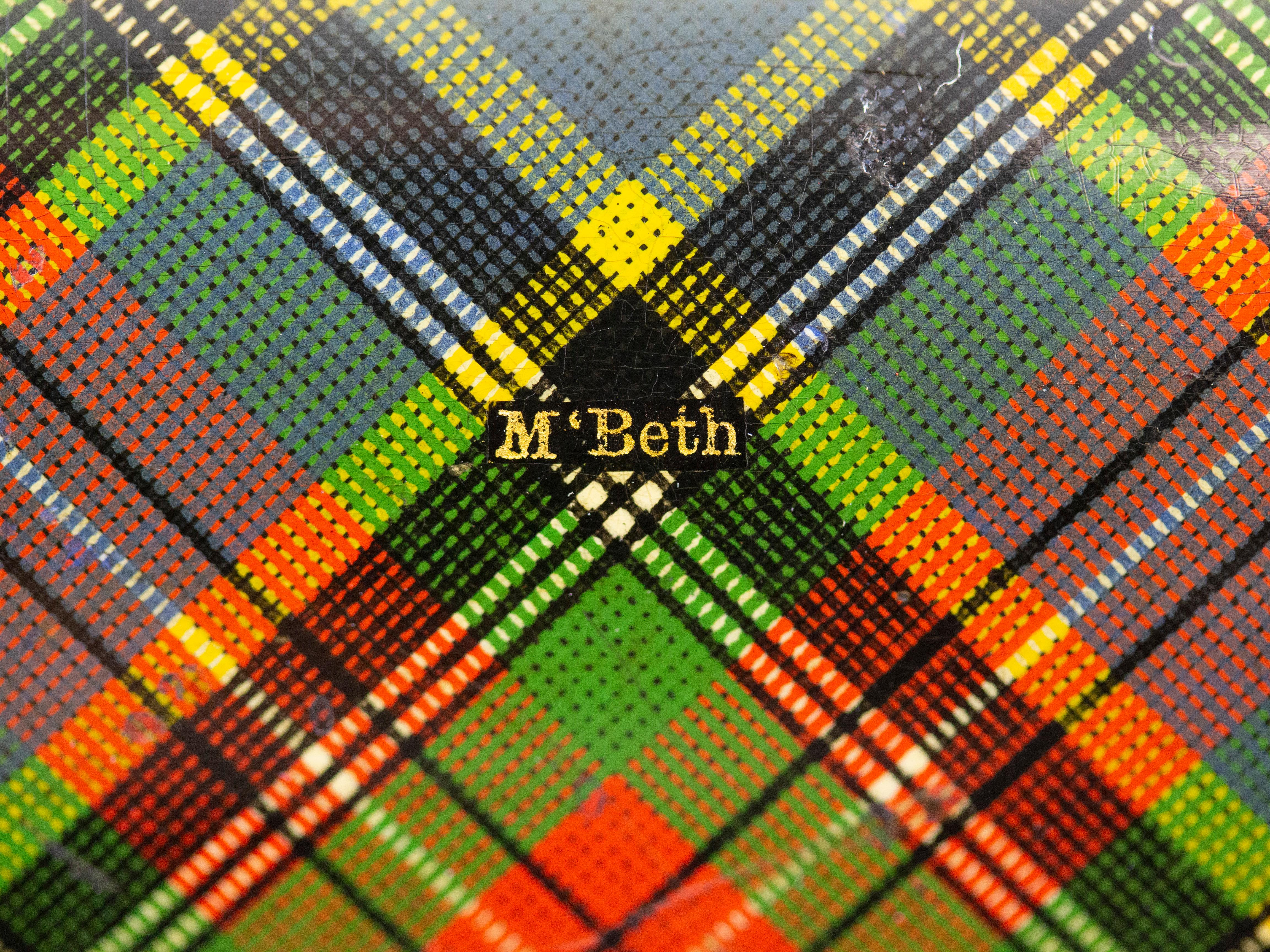 Victorian Scottish Tartanware Box 2