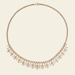 Victorian Seed Pearl Fringe Collar