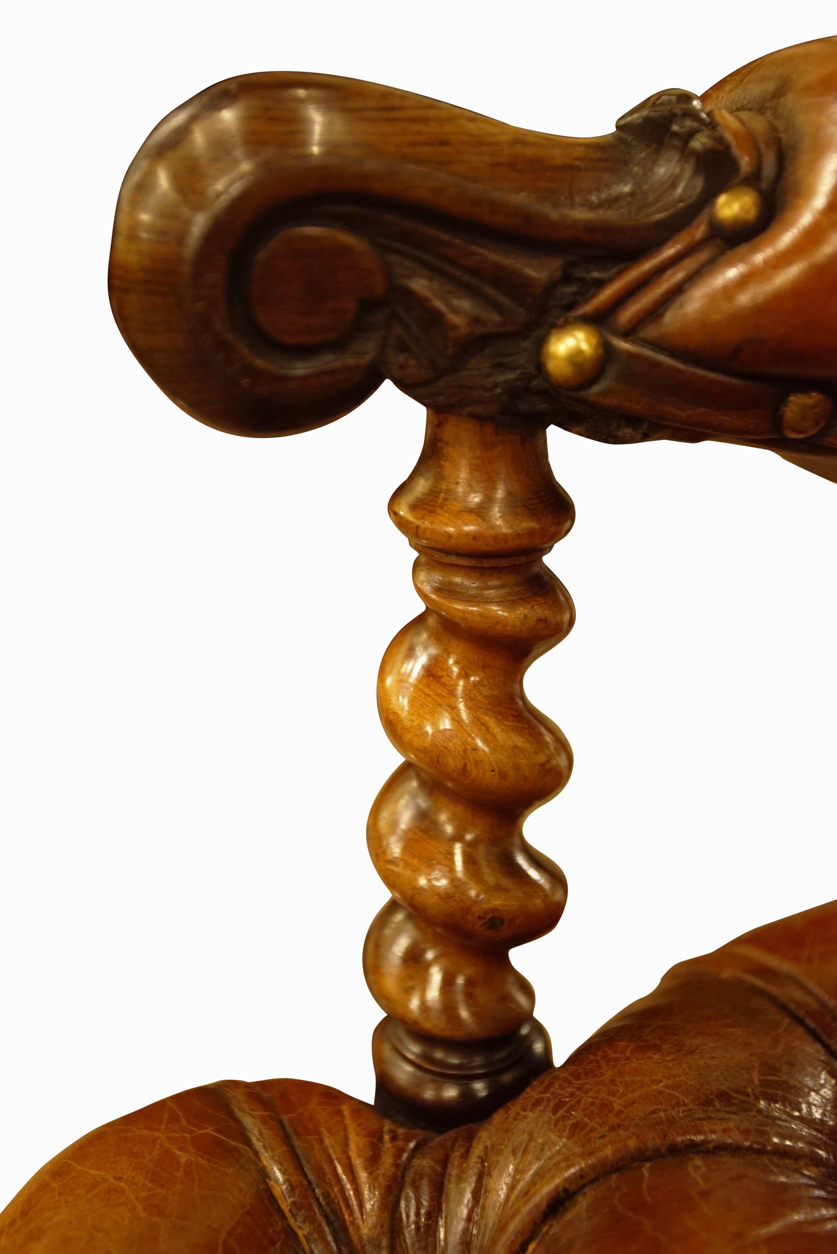 Victorian Serpentine Rosewood Chair In Good Condition In Salisbury, GB