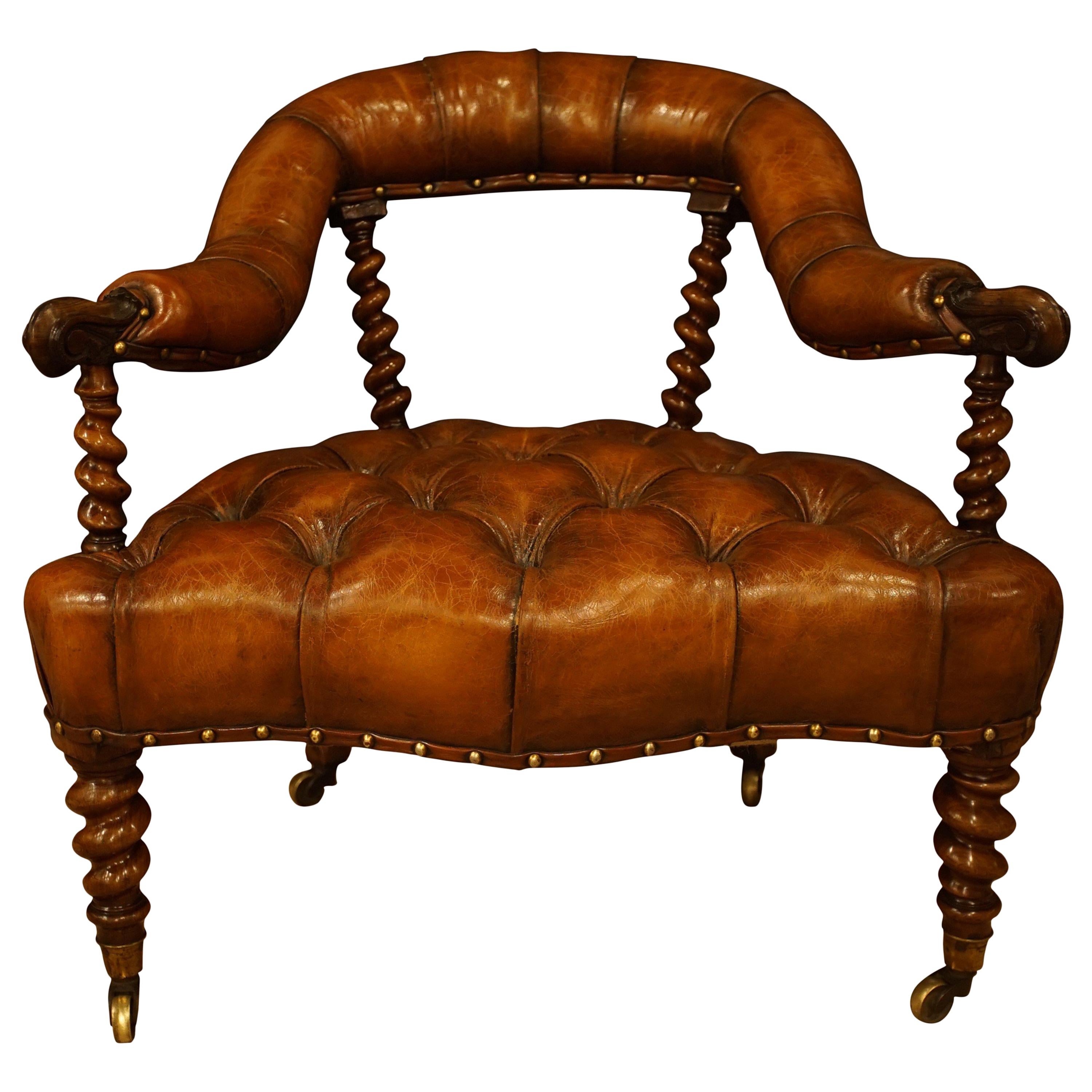 Victorian Serpentine Rosewood Chair