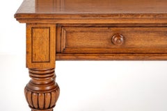 Table de service victorienne en chêne ancien, 1860