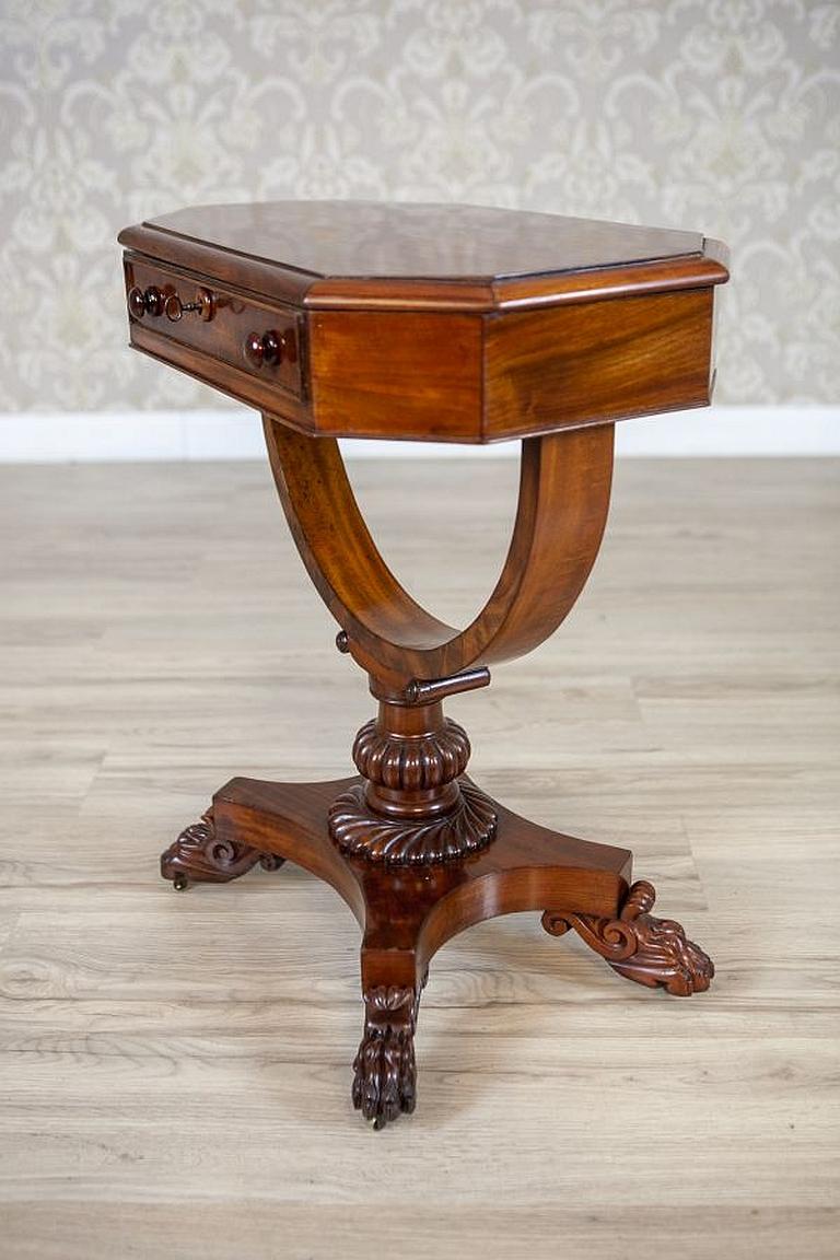 antique sewing table