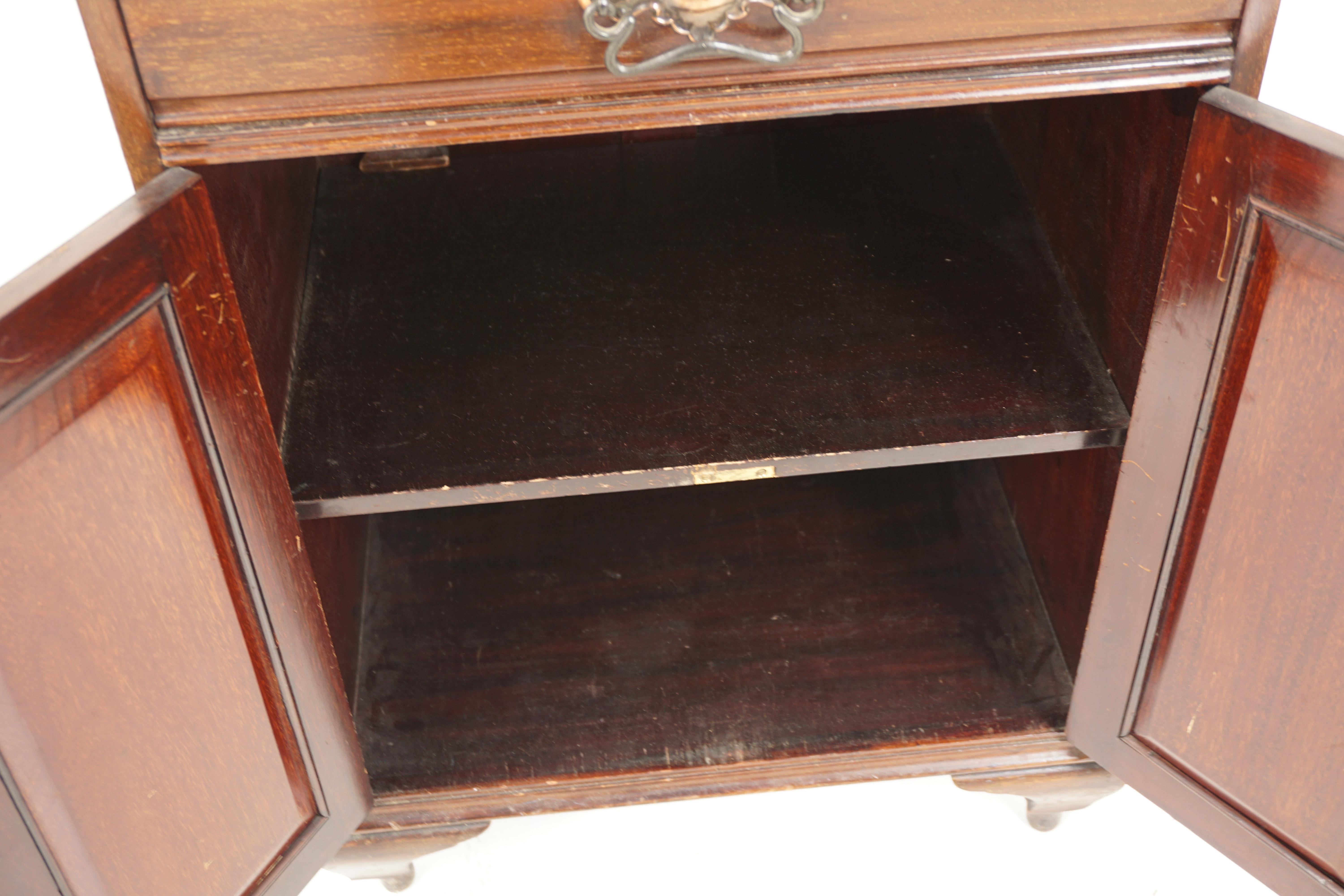 Noyer Classeur de partitions et de dossiers, armoire, commode, Écosse 1880, H858. en vente