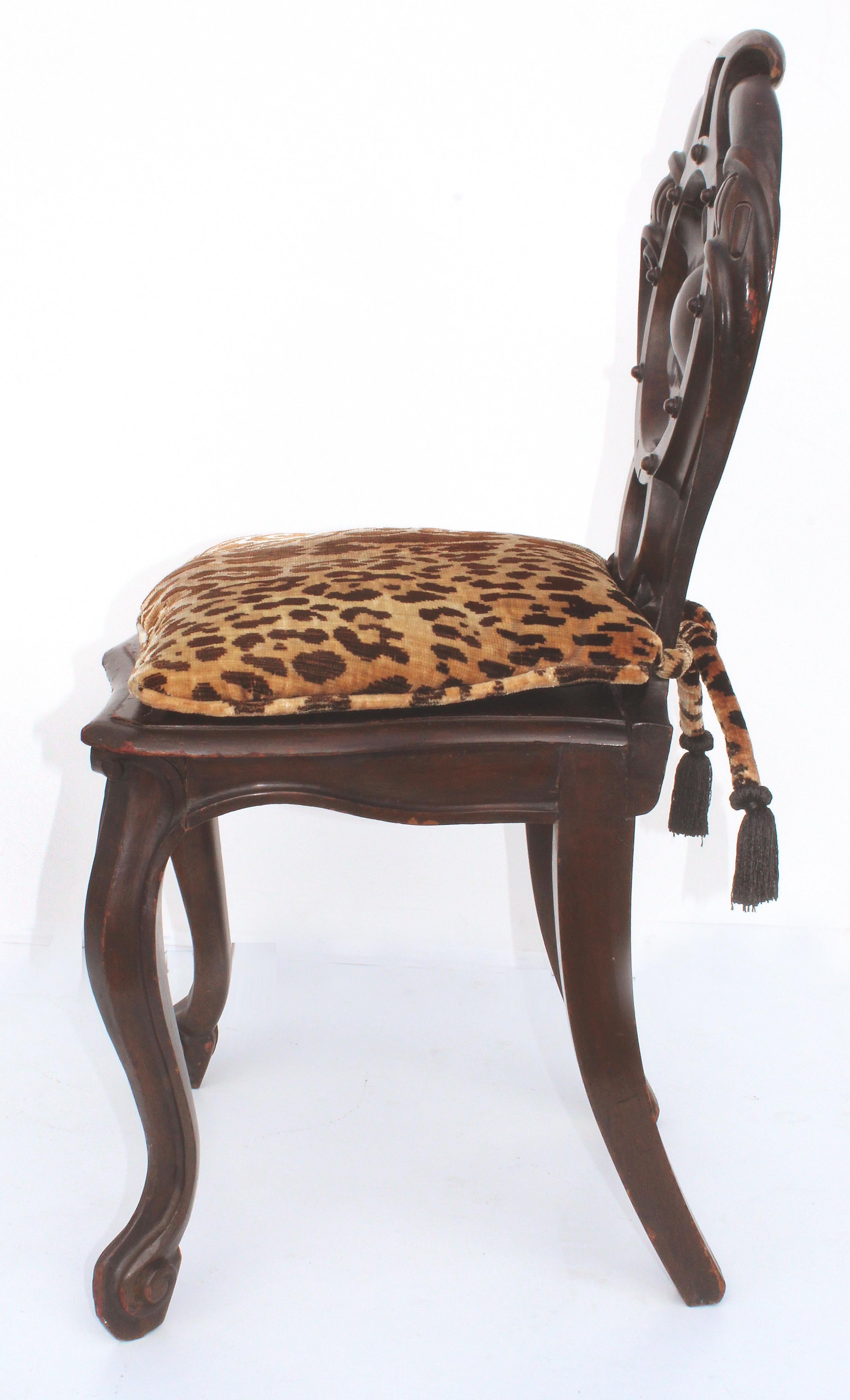 animal print chair cushions