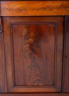 Victorian Side Cabinet Mahogany Period 1860