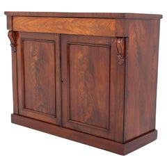 Victorian Side Cabinet Mahogany Period 1860