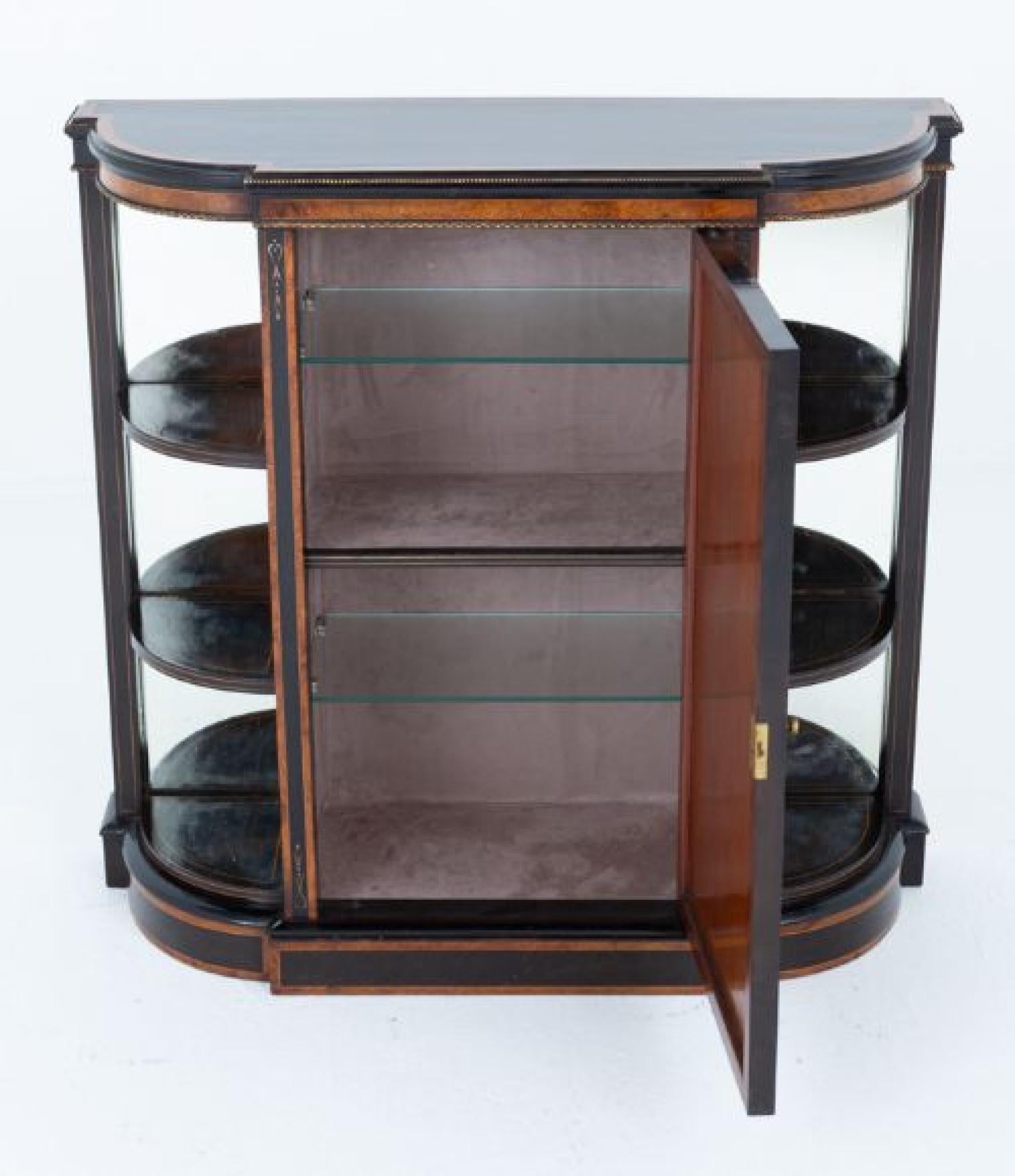 Mueble auxiliar victoriano Servidor Nogal Ébano 1860 Victoriano en venta