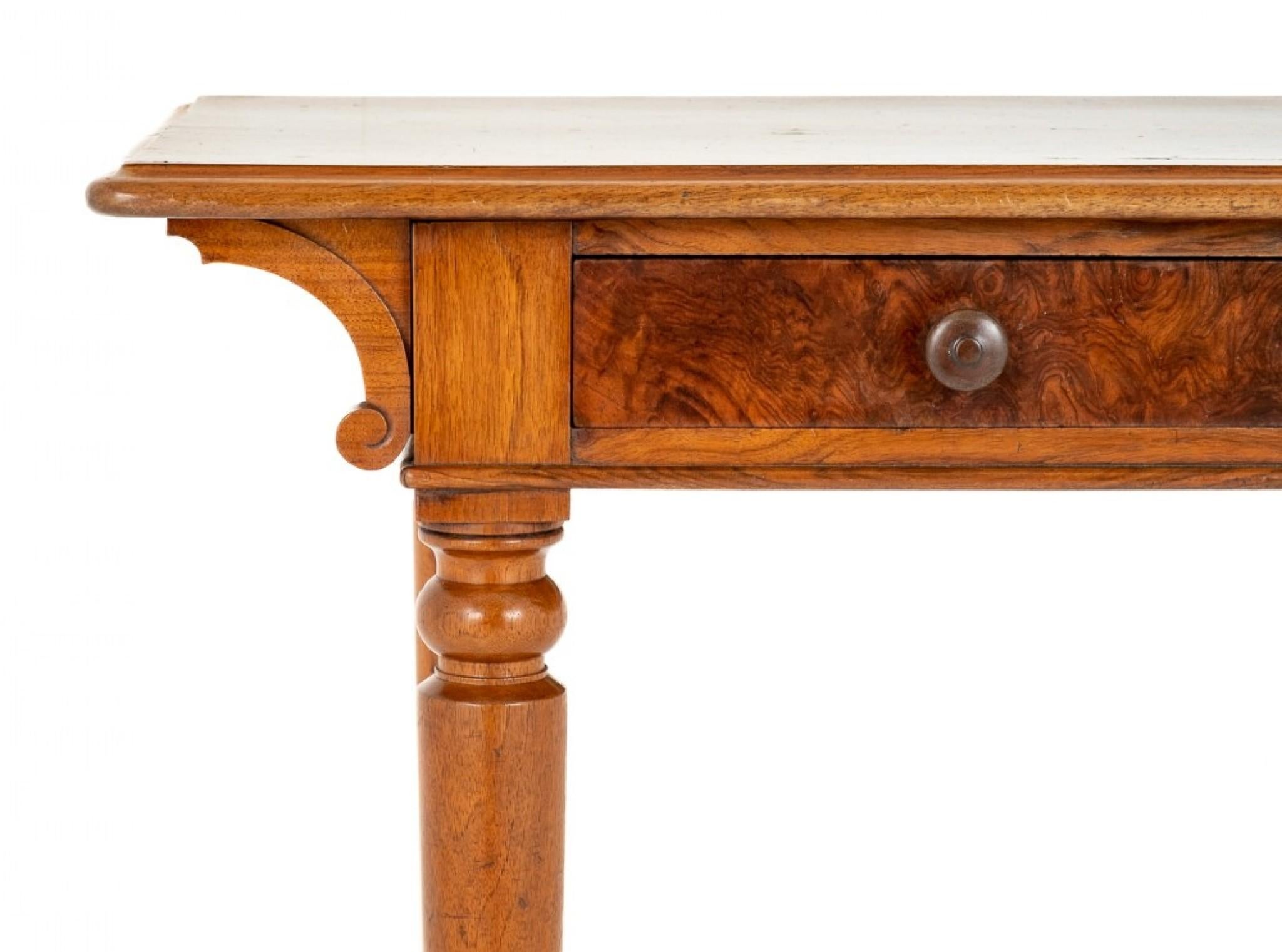 Victorian Side Table Walnut 1870 Holland and Co 2