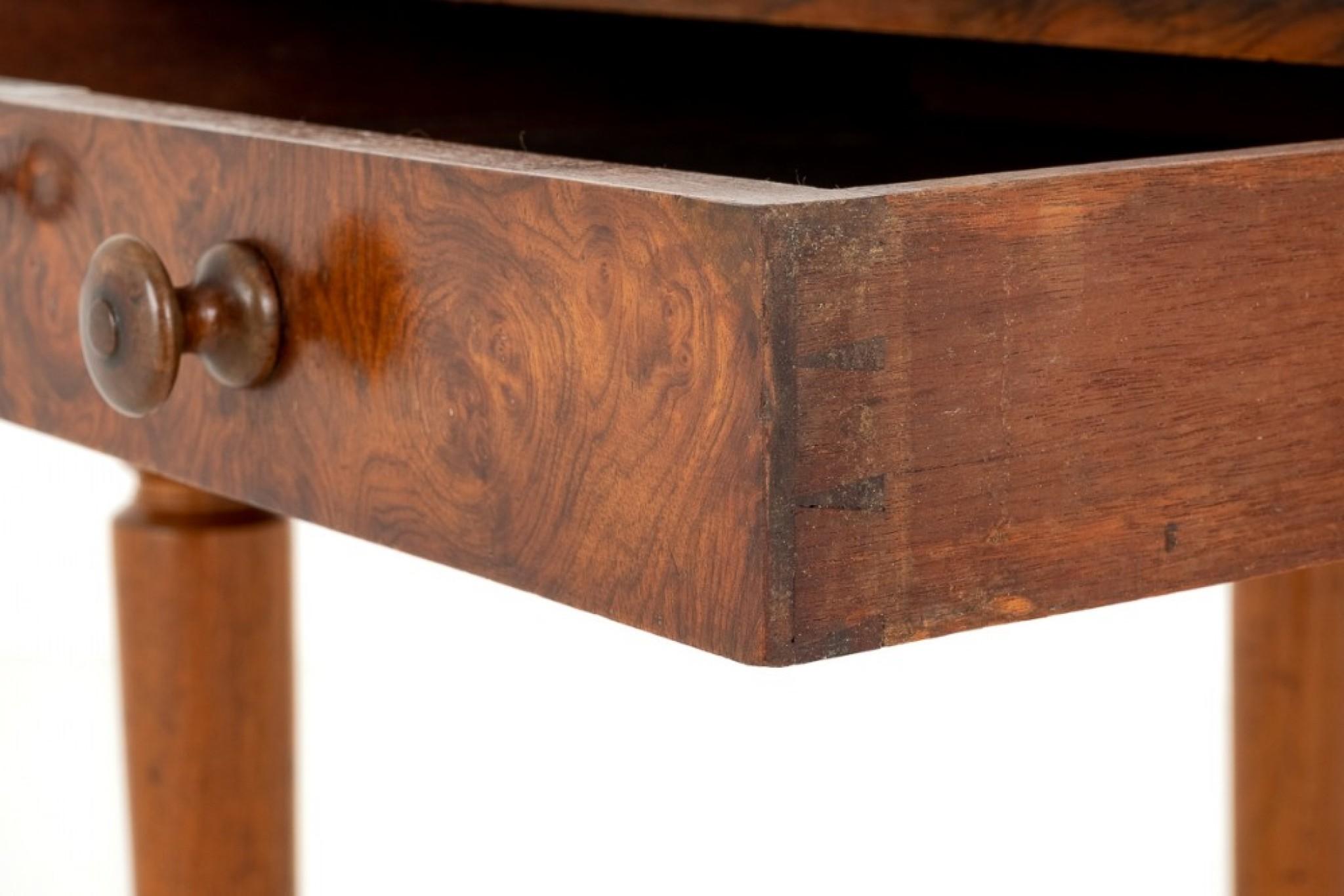 Victorian Side Table Walnut 1870 Holland and Co 3