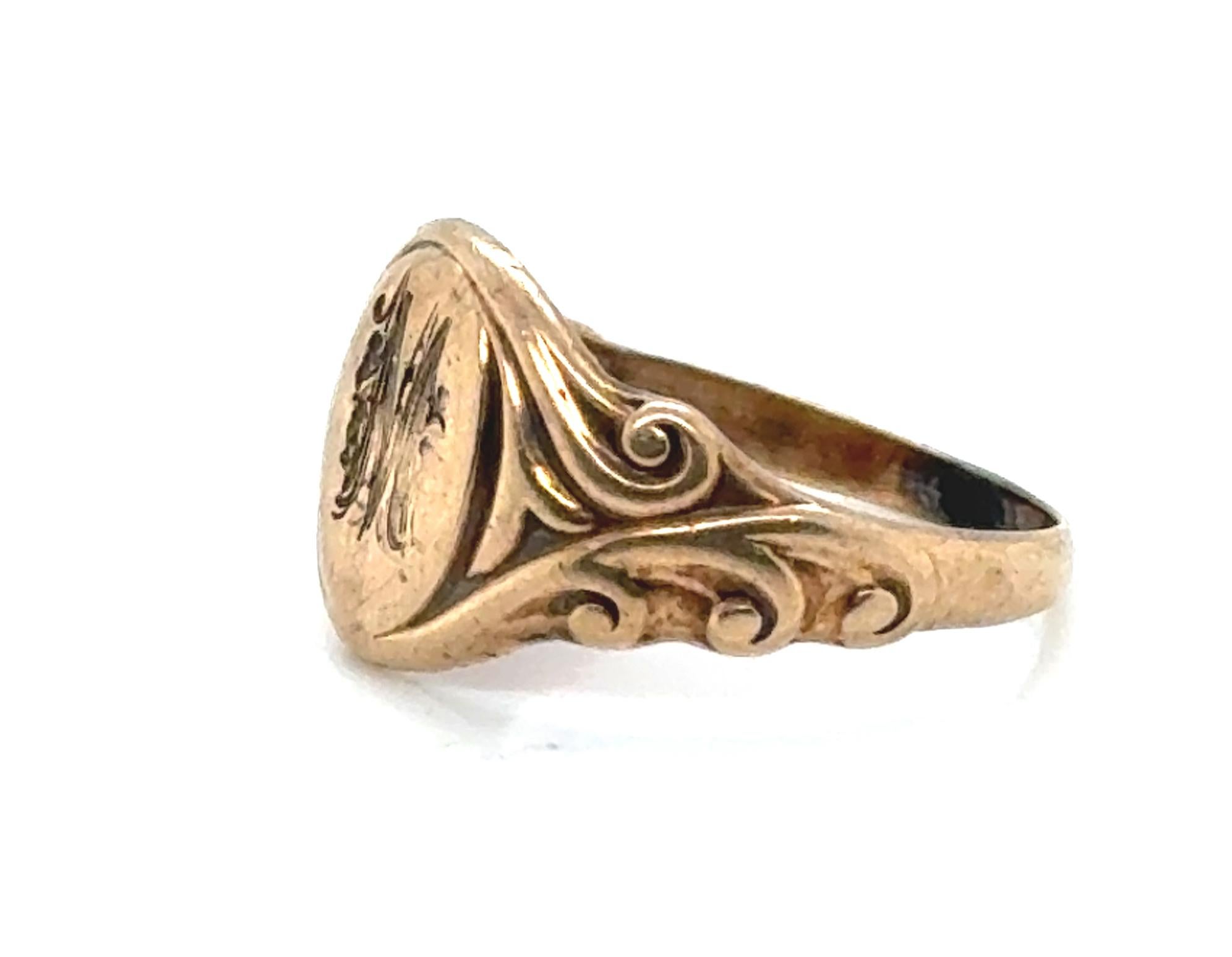 Victorian Signet Ring 
