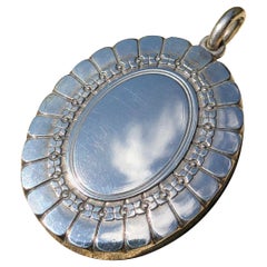 Victorian Silver Aesthetic Locket