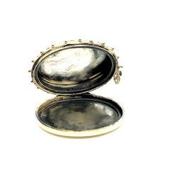 Victorian Silver Aesthetic Movement Locket