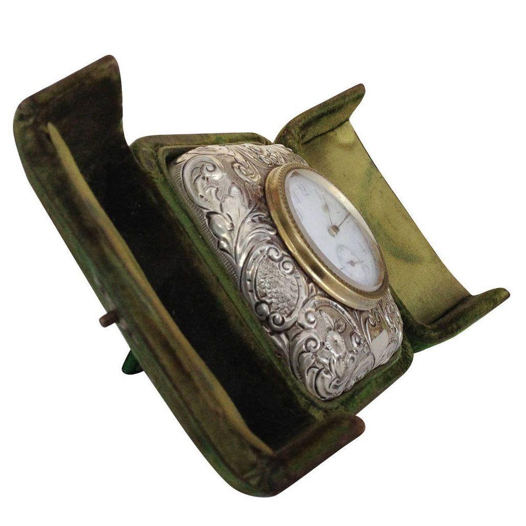 orologio da tavolo argento