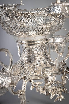 Victorian Silver Epergne