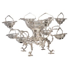 Antique Victorian Silver Epergne