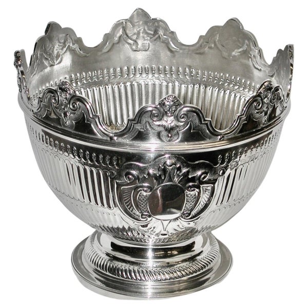 Victorian Silver Monteith, Assayed in London, Dated 1883, Charles Stuart Harris 