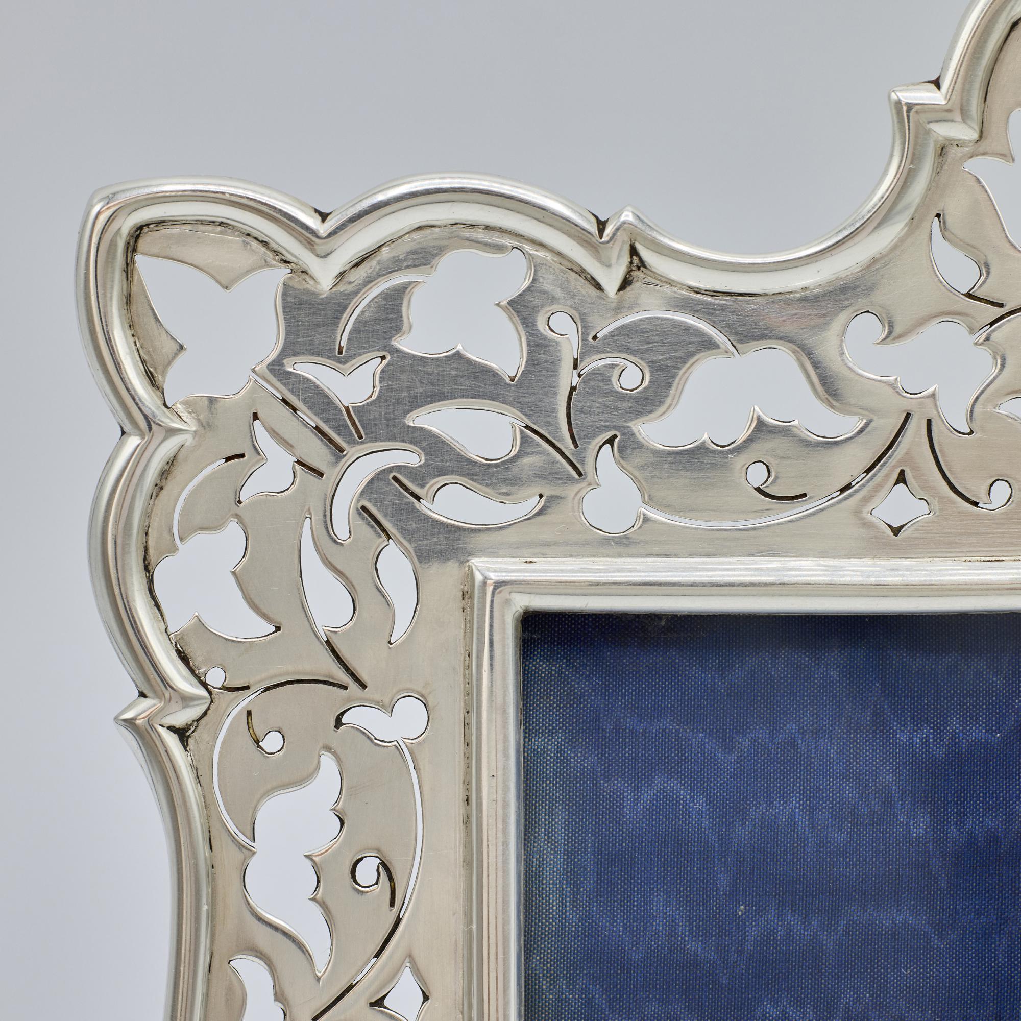 Marco de fotografía victoriano de plata en Bueno estado para la venta en London, GB