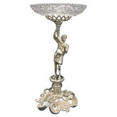 Victorian Silver Plated English Centerpiece, circa 1870 Antique Victorian Silver Plated English Centerpiece, circa 1870