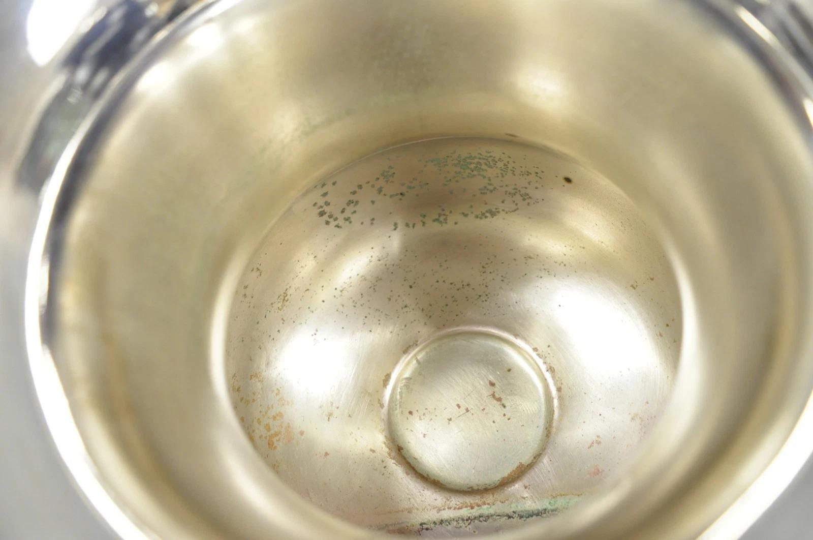 Viktorianische versilbert Potbelly Trophy Cup Champagner Chiller Bar Eiskübel im Angebot 1