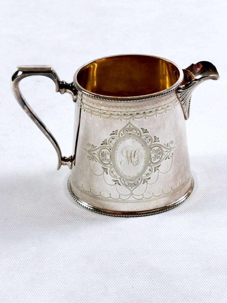 Victorian Silver Plated Tea And Coffee Service Set, 18711879 For Sale