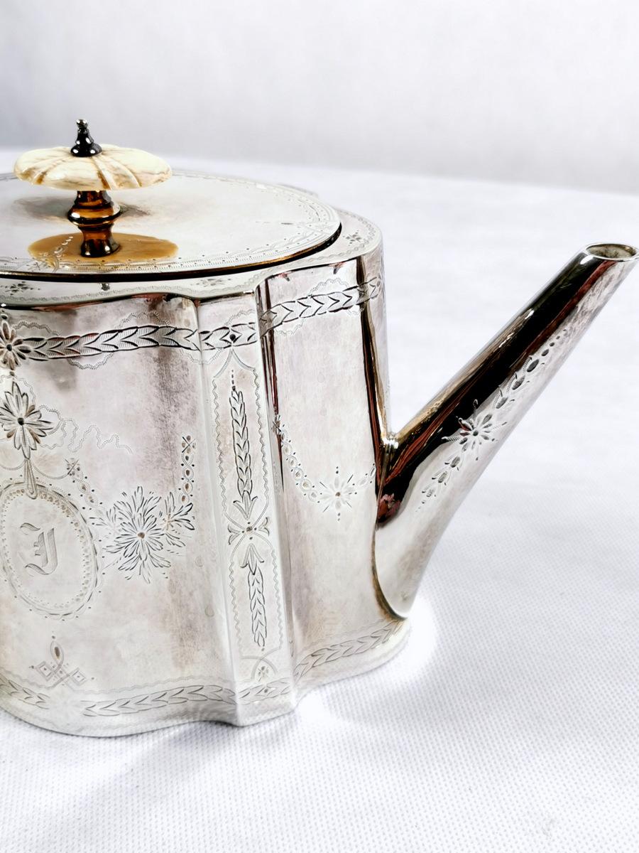 Victorian Silver Plated Tea and Coffee Service Set 3
