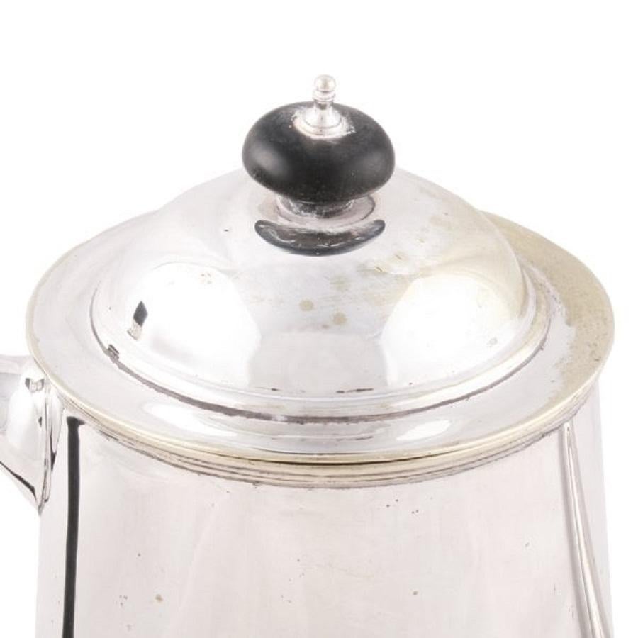 Victorian Silver Plated Tea Pot, 19th Century In Good Condition For Sale In London, GB