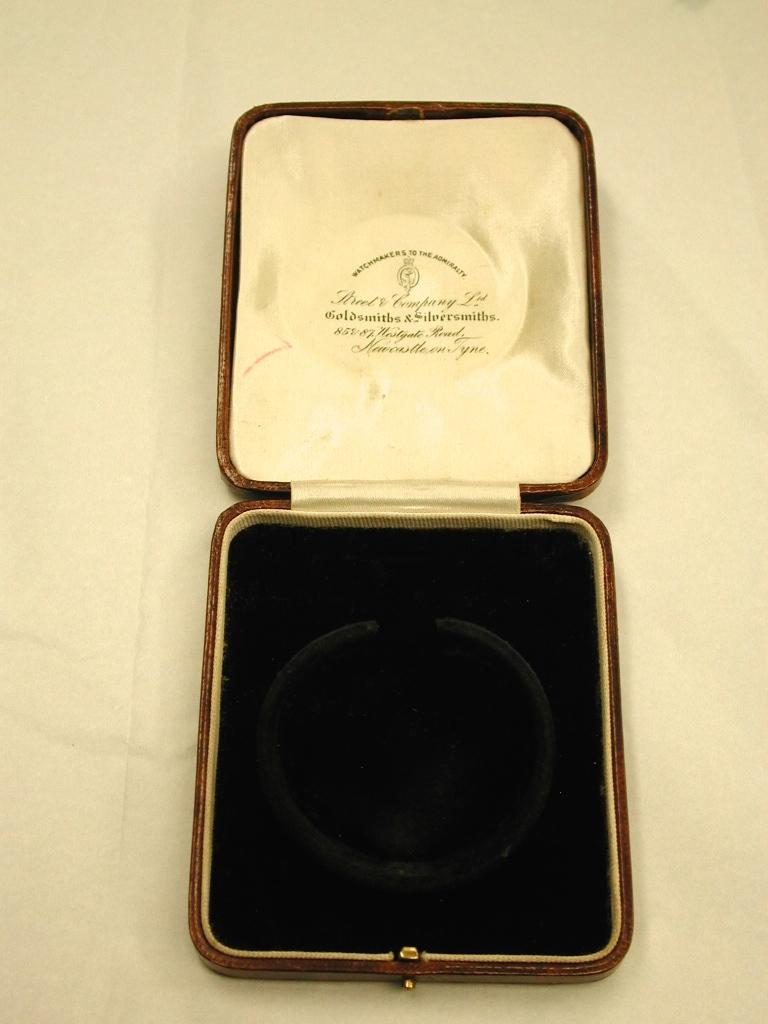 Late 19th Century Victorian Silver Pocket Watch in Original Fitted Box, Chester Hallmark, 1895
