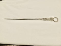 Victorian Silver Queens Pattern Skewer, Dated 1872, George Adams, London