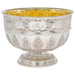 Victorian Silver Rose Bowl