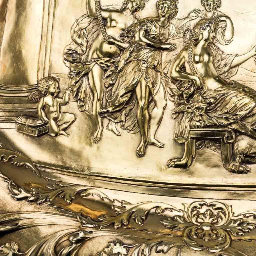 Victorian Silver Sideboard Dish, John Samuel Hunt, circa 1838 1