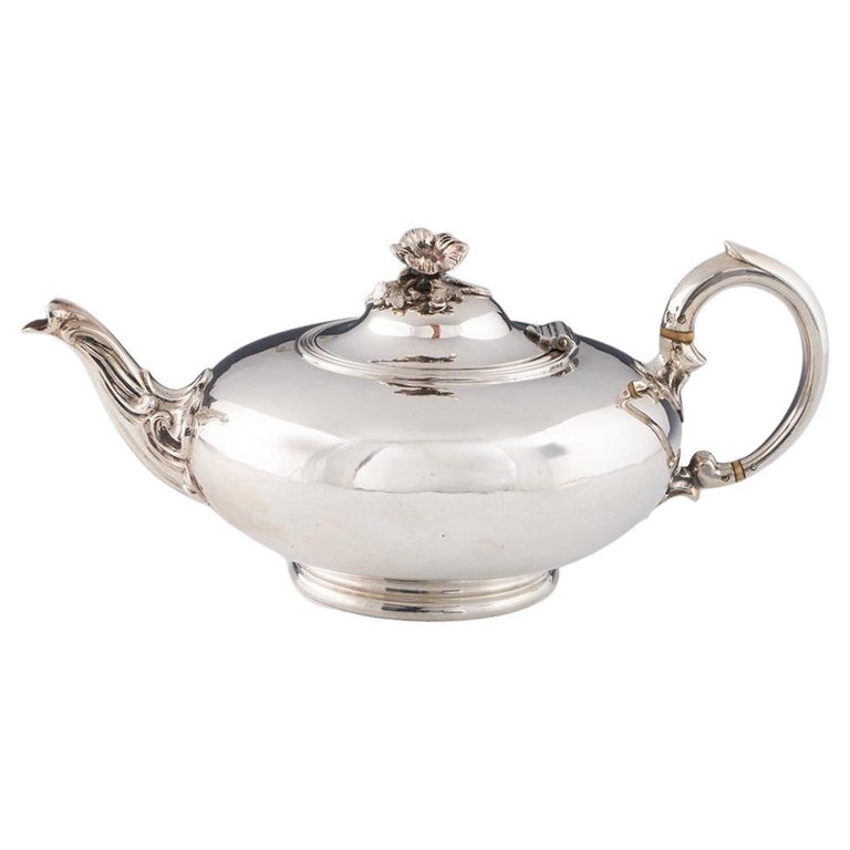 Victorian Silver Teapot London 1854 For Sale at 1stDibs