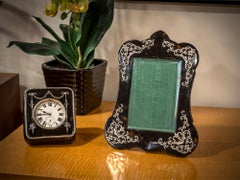 Victorian Silver & Tortoiseshell Picture Frame