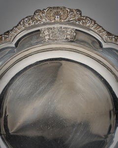 Viktorianisches Silber Zweigriffige Servierschüssel