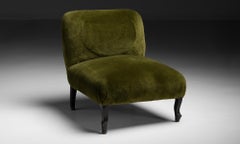 Victorian Slipper Chair, France circa 1890
