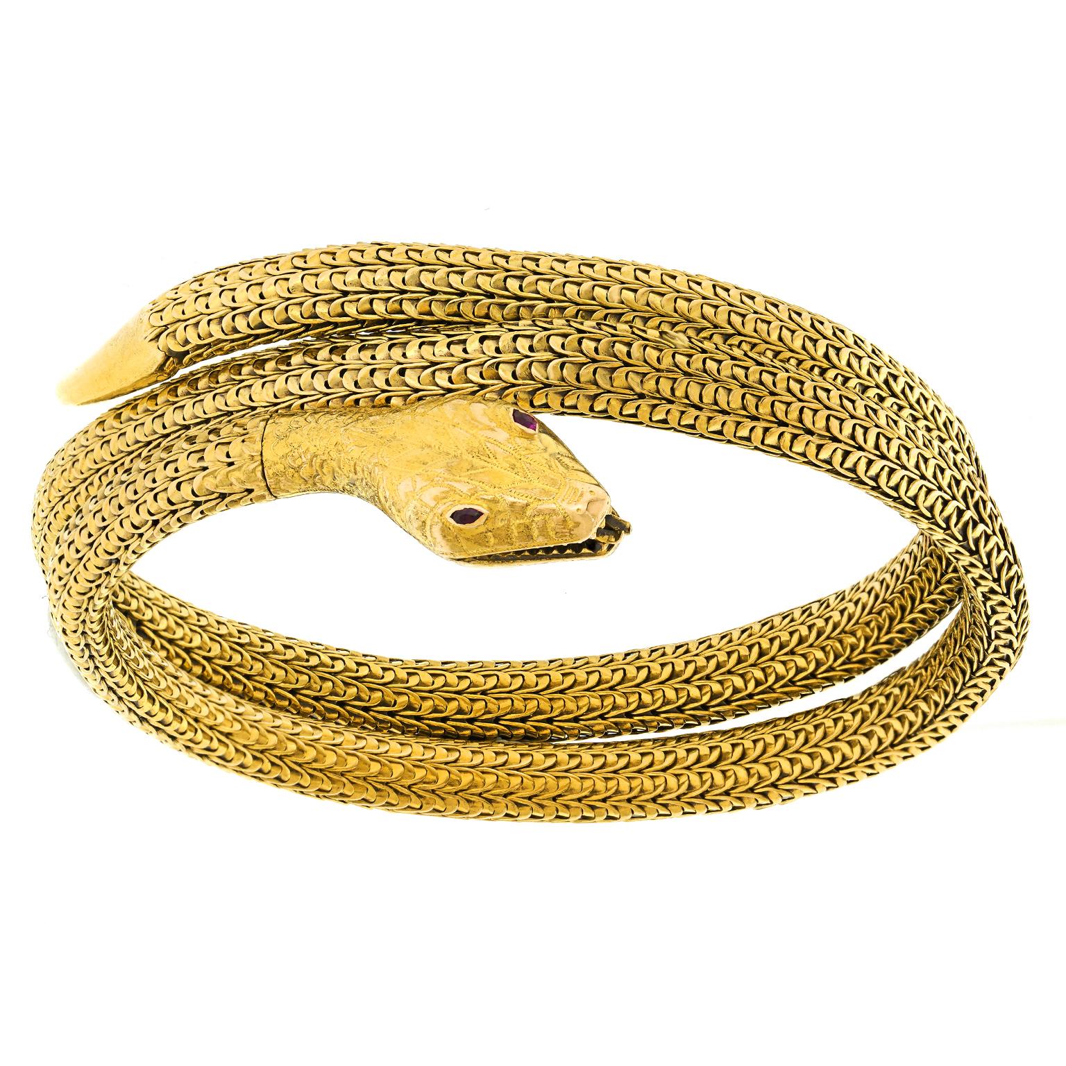 Victorian Snake Bracelet 1