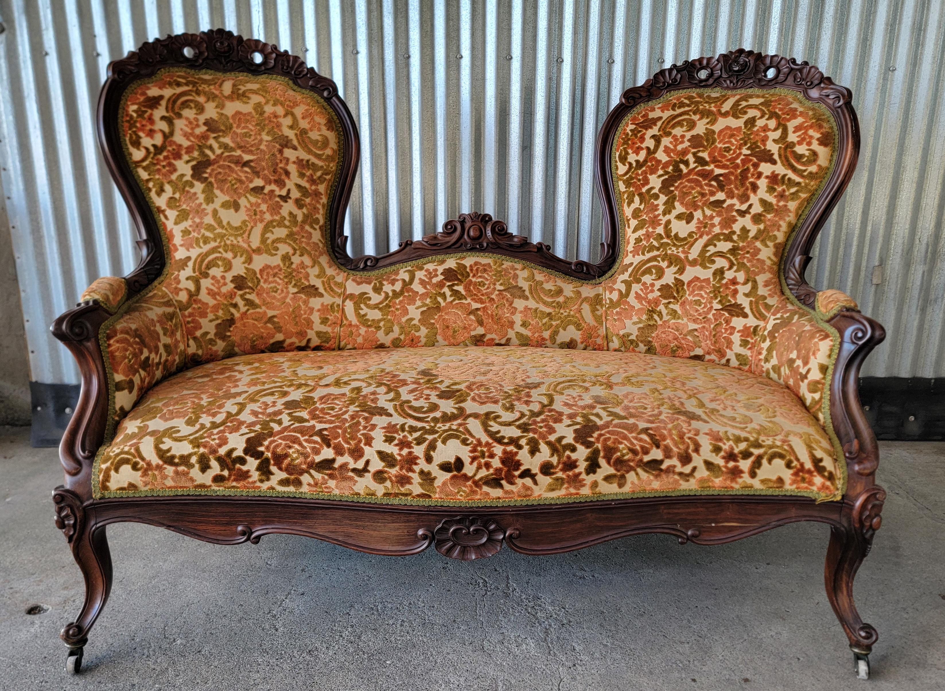 Victorian Sofa Circa. 1880 For Sale 9
