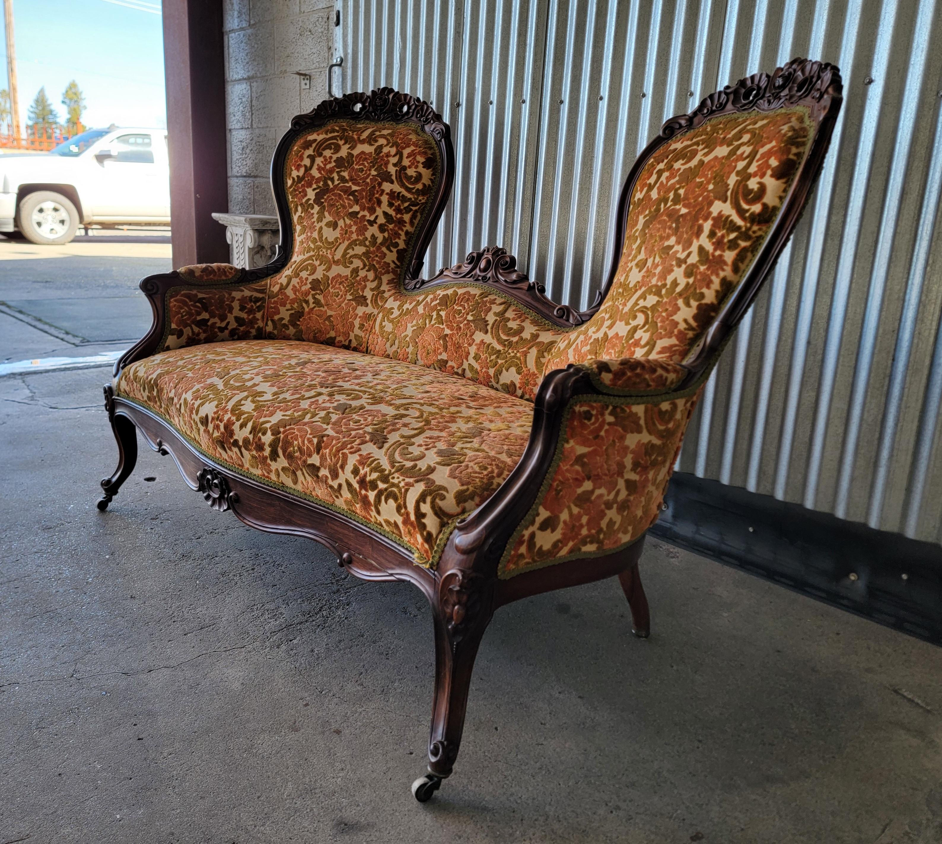 19th Century Victorian Sofa Circa. 1880 For Sale