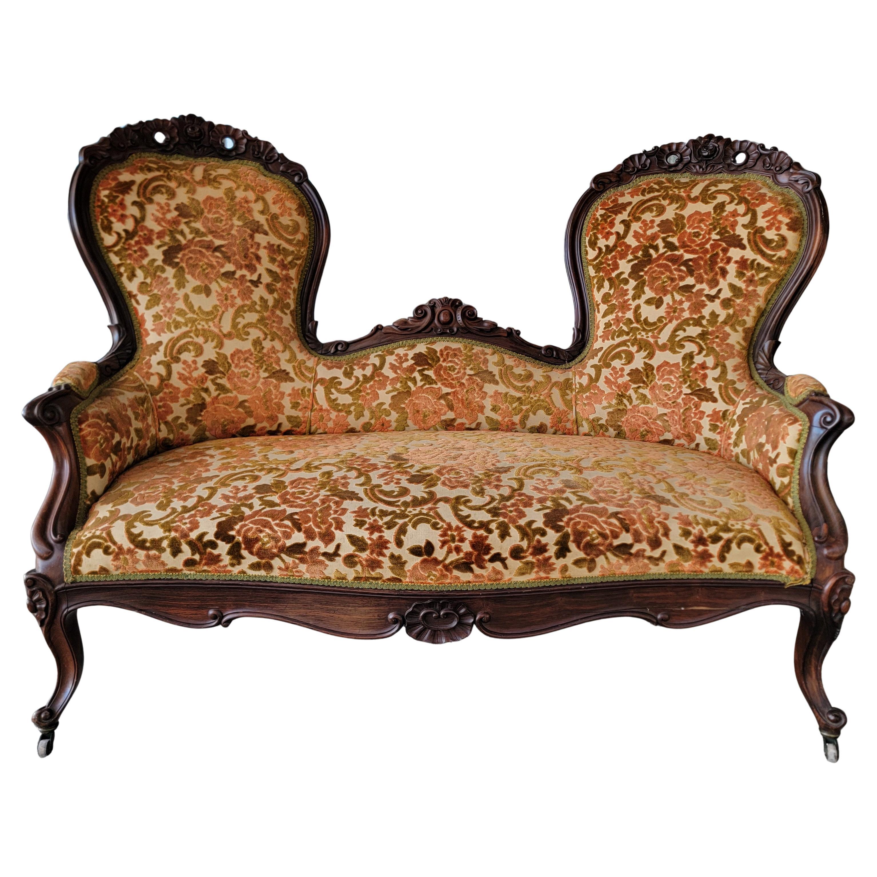 Victorian Sofa Circa. 1880 For Sale