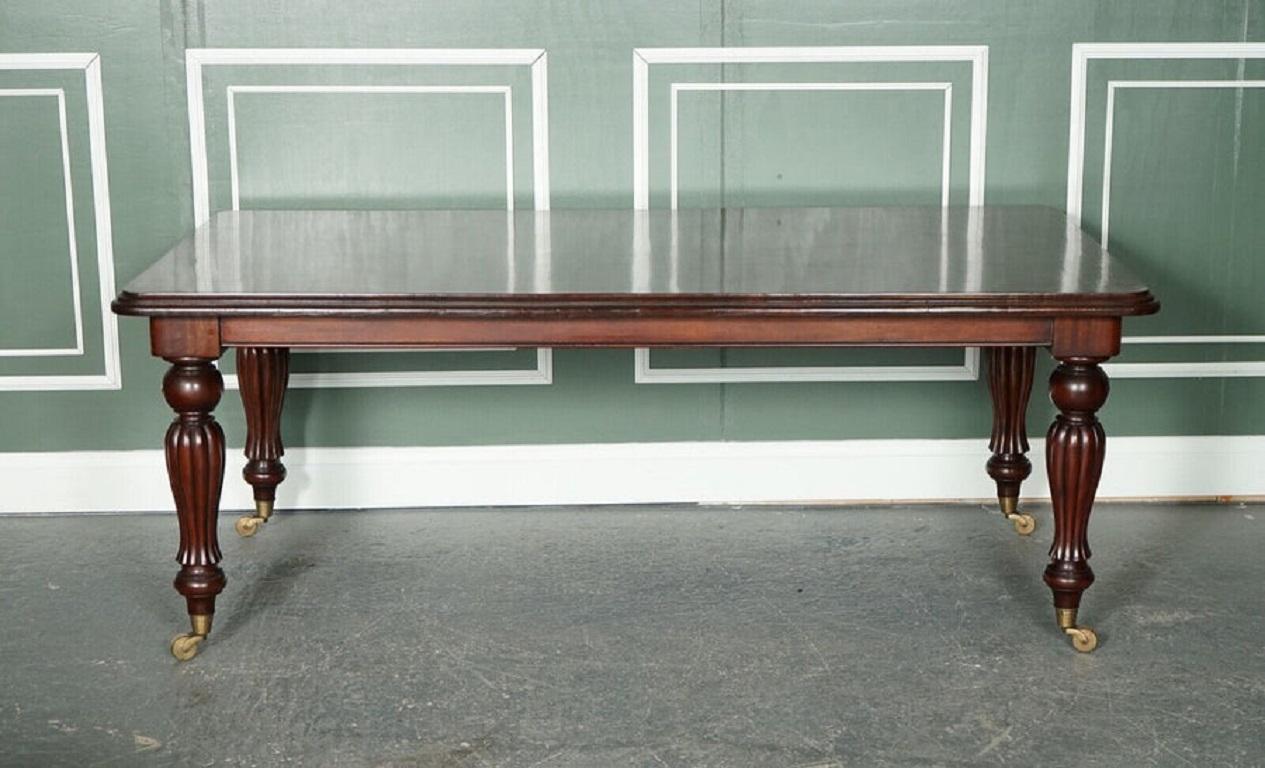 We are delighted to offer for sale this stunning antique elegant turned legs dining table.

We have lightly restored this by cleaning it, hand waxed, and hand polishing it. Condition-wise, there will be some aged-related marks here and there but
