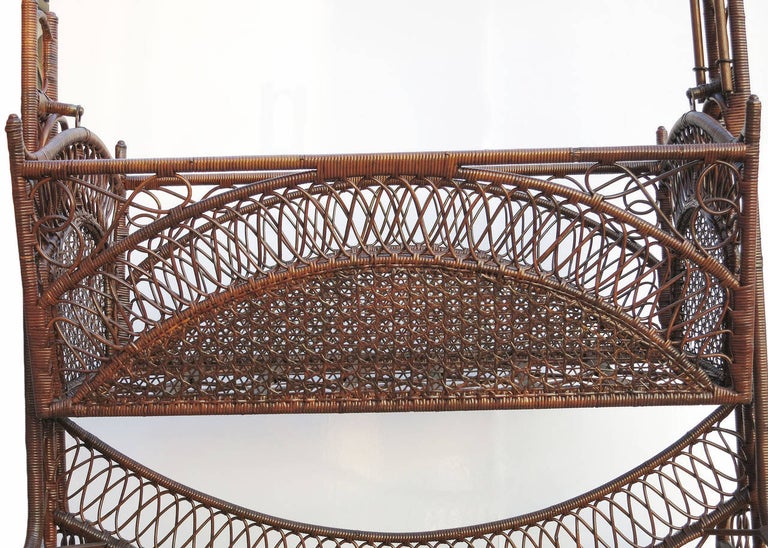 Victorian Southern Gothic Wicker Swinging Cradle at 1stDibs gothic