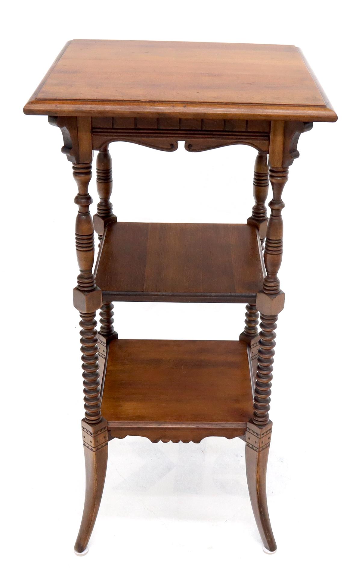 Nice shape and proportions Victorian stand in very good structural and cosmetic condition.