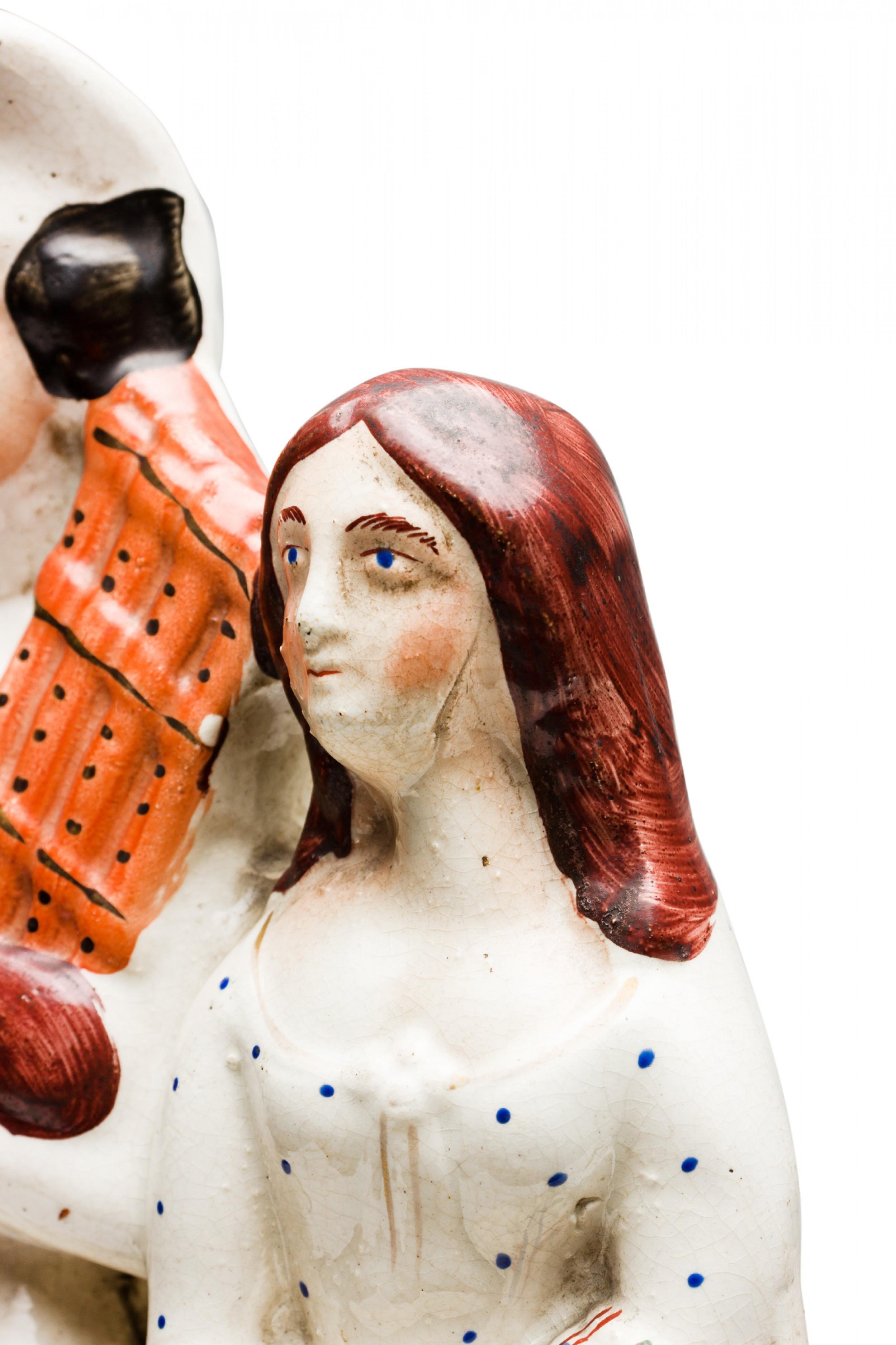 Gruppo di porcellana vittoriana dello Staffordshire in vendita 1