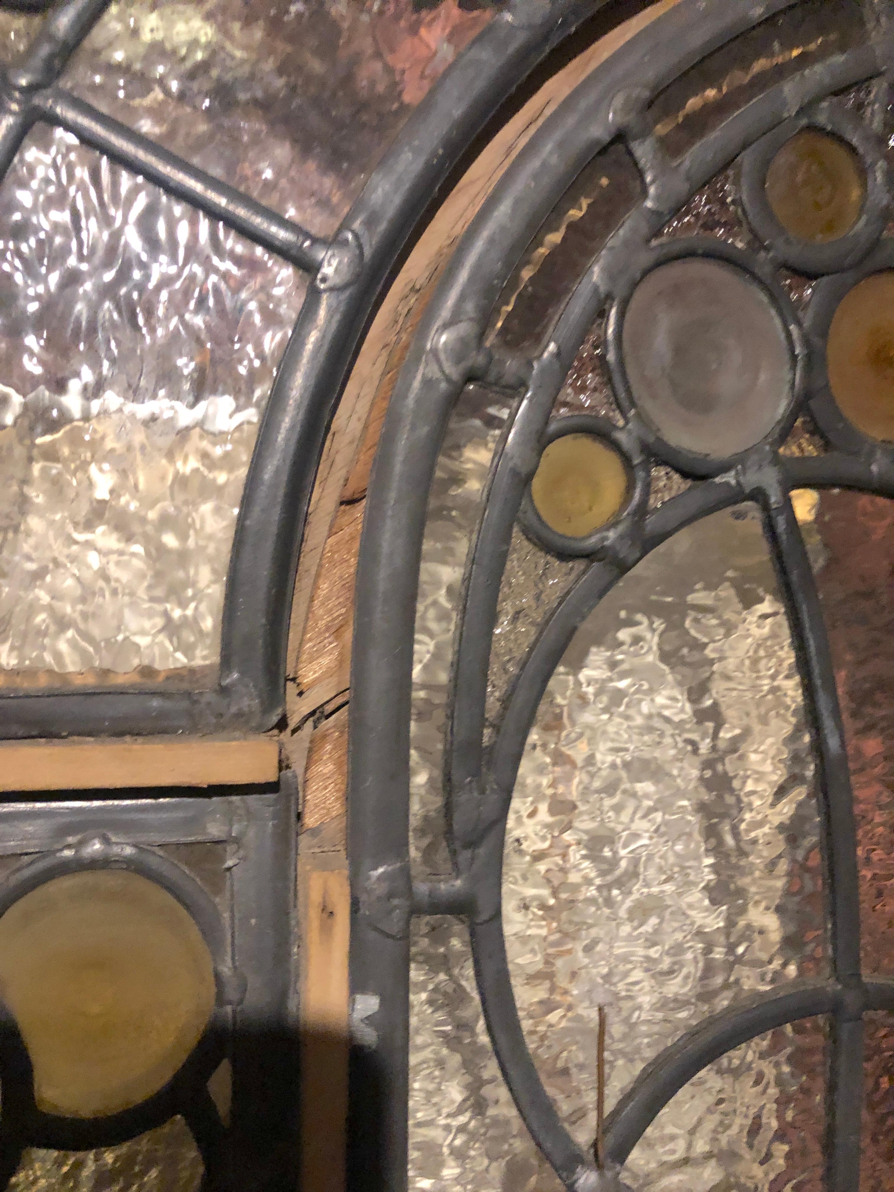Puerta Victoriana de Stained glass 34
