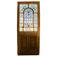 Victorian Stained Glass Door 34" x 82"