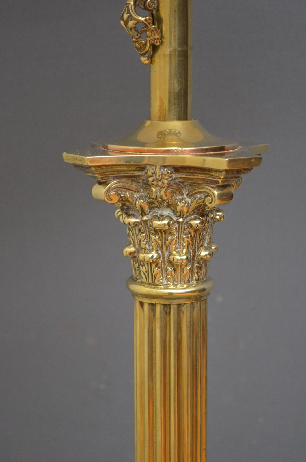 Late Victorian Victorian Standard Lamp