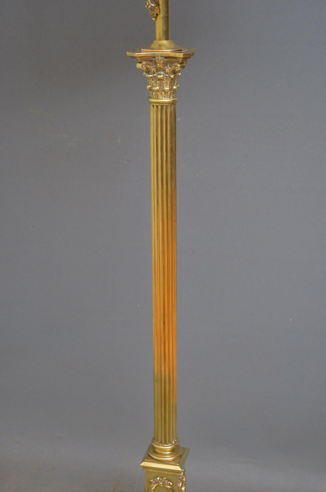 Victorian Standard Lamp (Spätes 19. Jahrhundert)