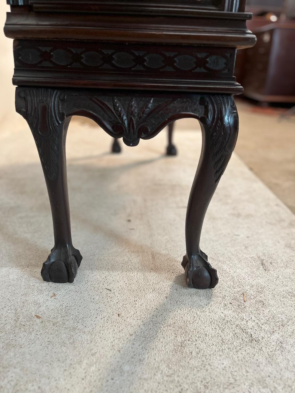 Victorian Standing Vitrine / Display Cabinet For Sale 13