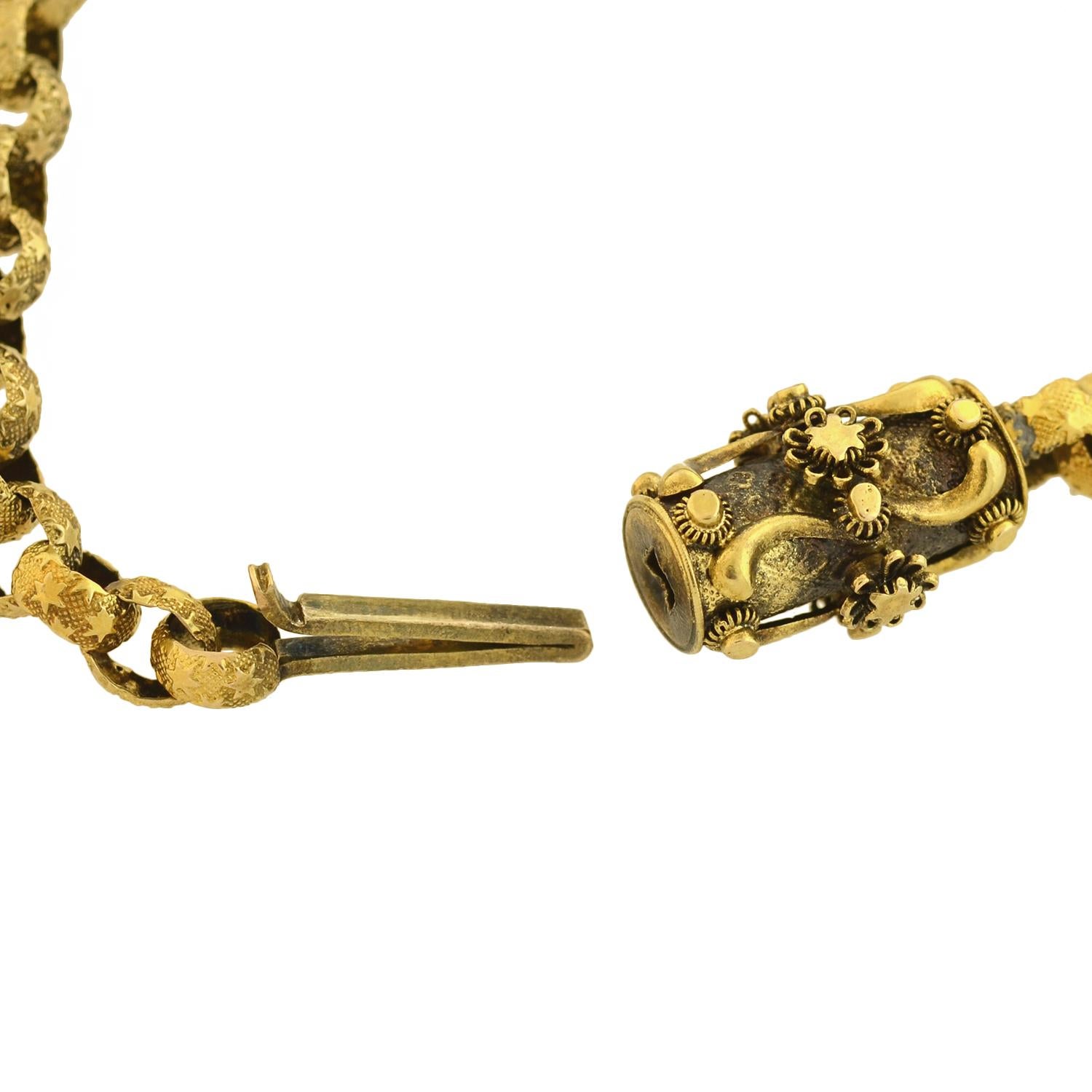 Victorian Star Motif Handmade Chain 1